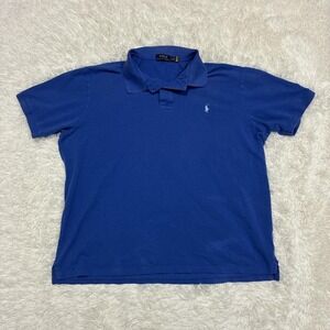 Ralph Lauren class purple blue polo shirt 3XL